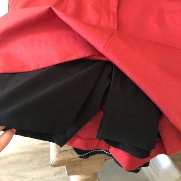 Tommy Hilfiger Golf Skort Pickleball Tennis Red Size 4 - Picture 7 of 11